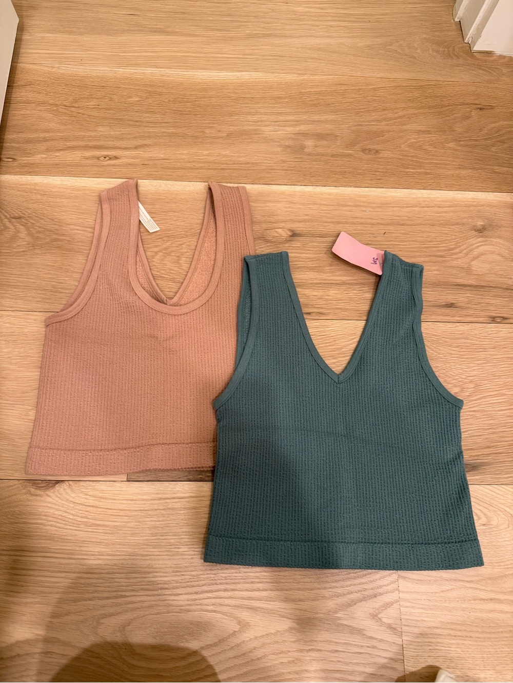 By together sz S/M cropped tank top lot
